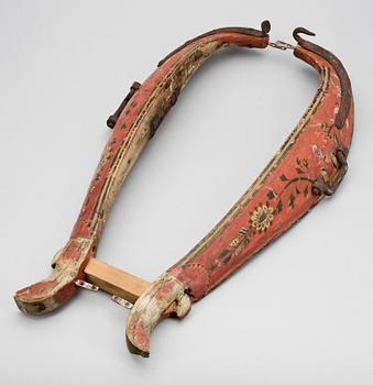 LOKOR, ett par, allmoge, 1800-tal.