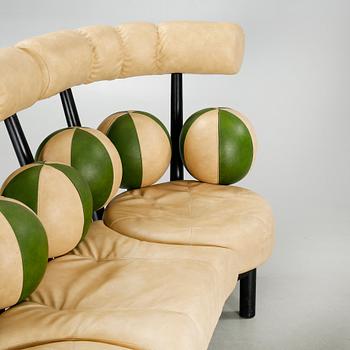 A "Globe" sofa by Peter Opsvik for Stokke Møbler, in production from approx 1985.