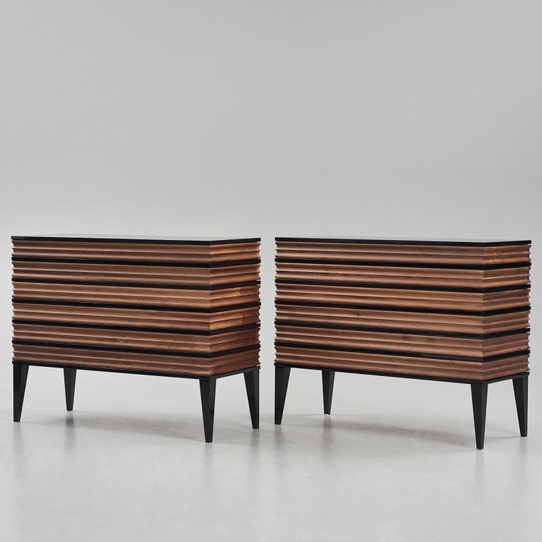 Attila Suta, a pair of chests of drawers, his own workshop, Stockholm, 2023.