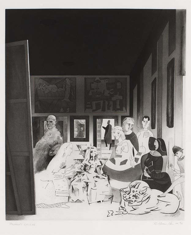 Richard Hamilton, "Picasso's Meninas", from: "Hommage à Picasso".