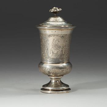 MUGG med lock, Moskva 1880-tal.