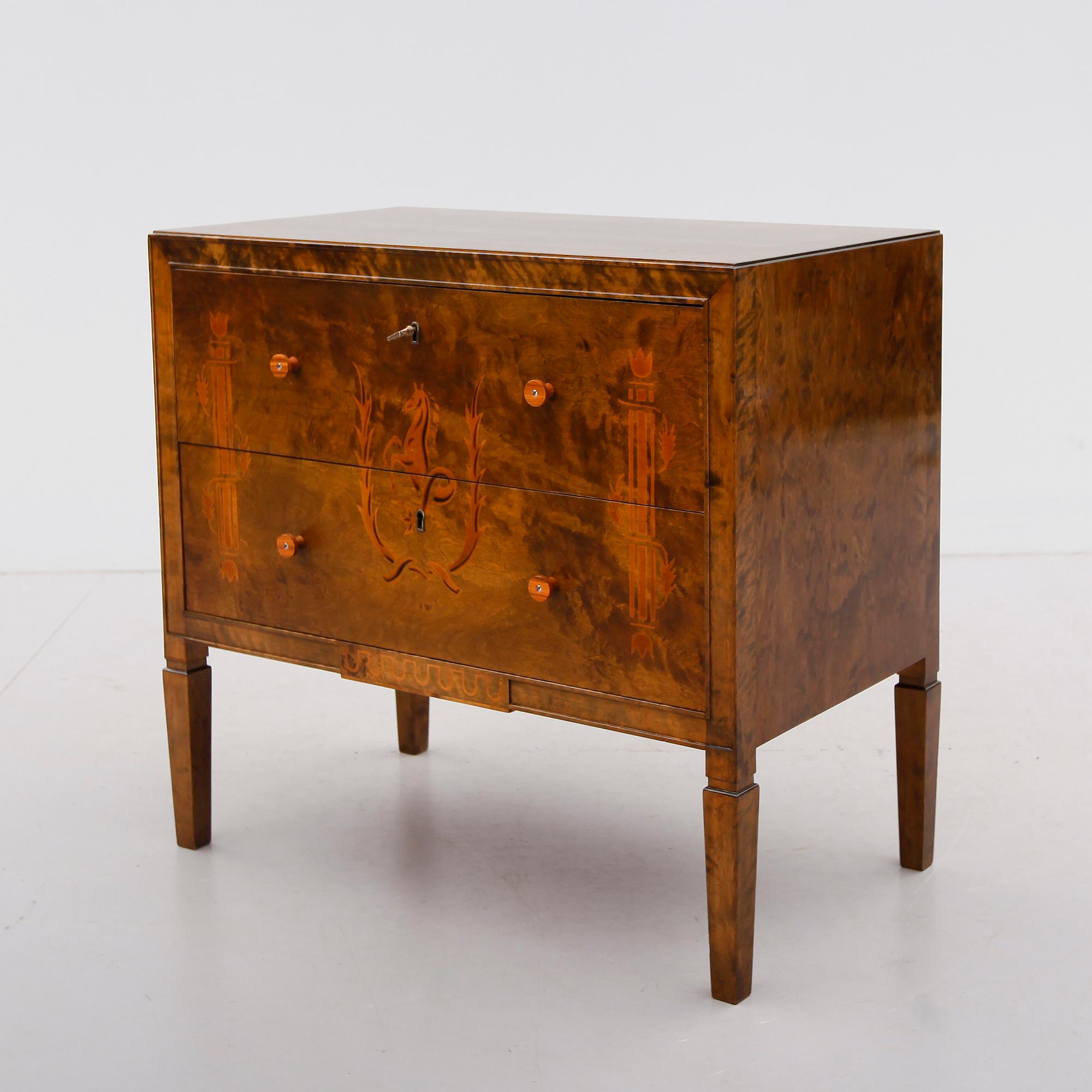 BYRÅ, art déco, tidigt 1900-tal.