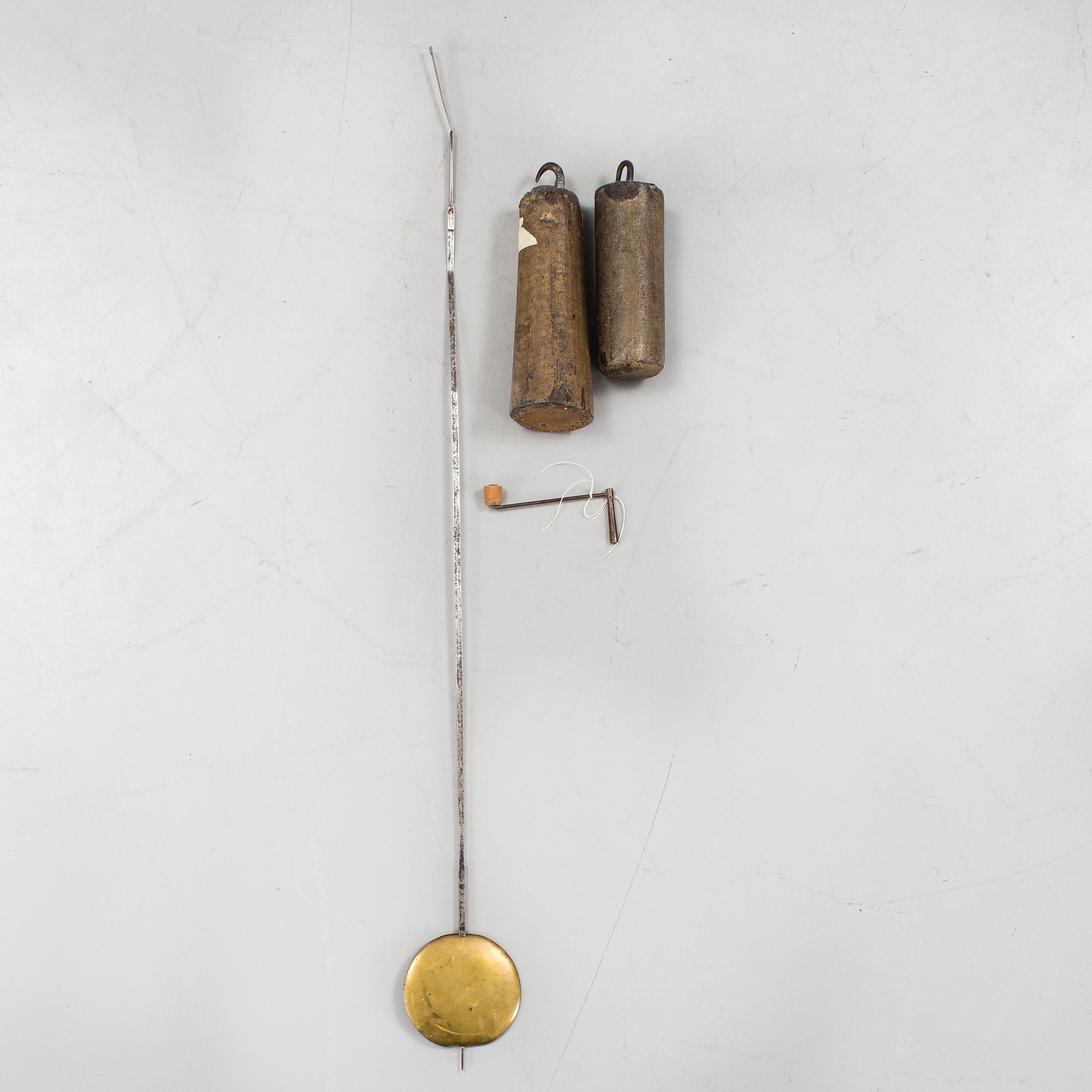 A LATE 18TH CENTURY LONG CASE CLOCK BY CARL FREDRIK FRÉN.