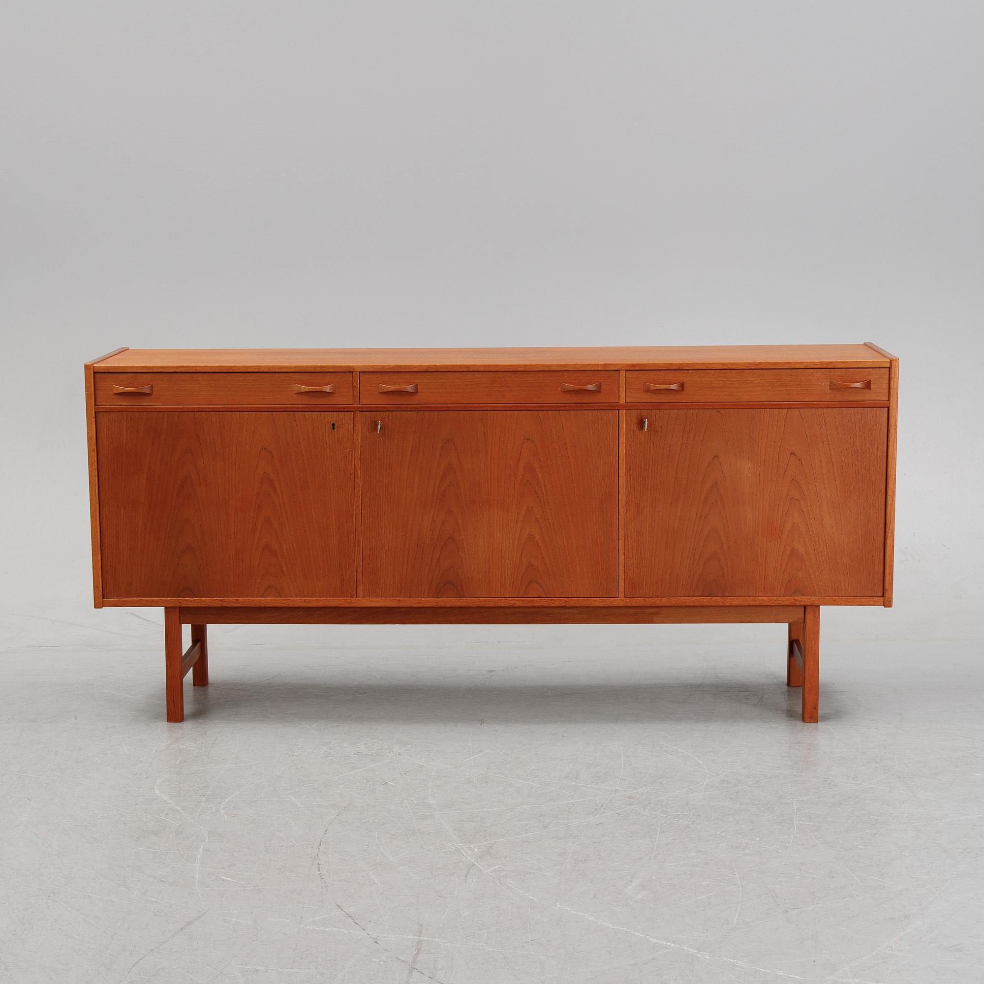 A teak veneered sideboard from Ulferts, second half of the 20th century.