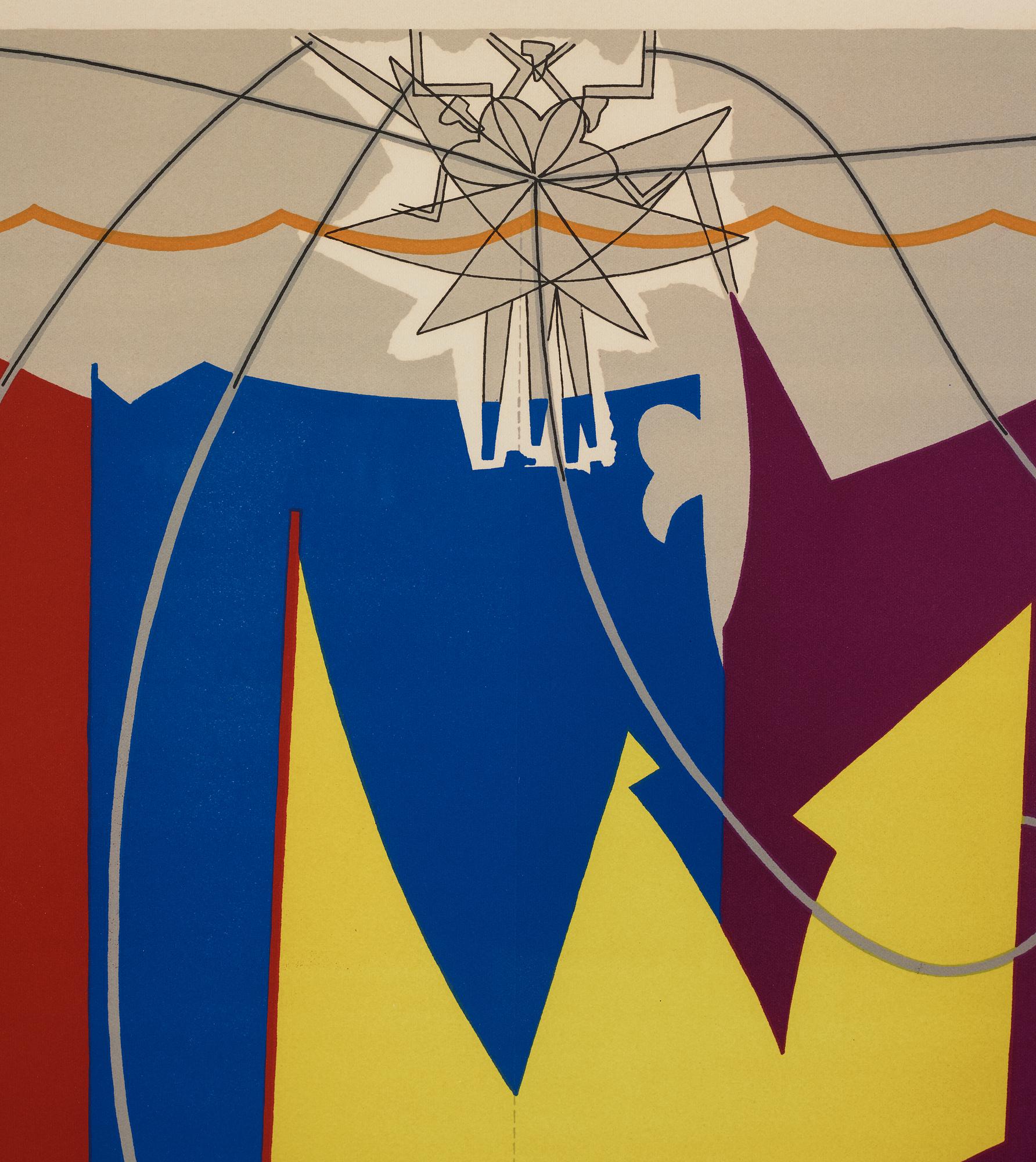 Man Ray, "The Rope Dancer Accompanies Herself with her Shadows".