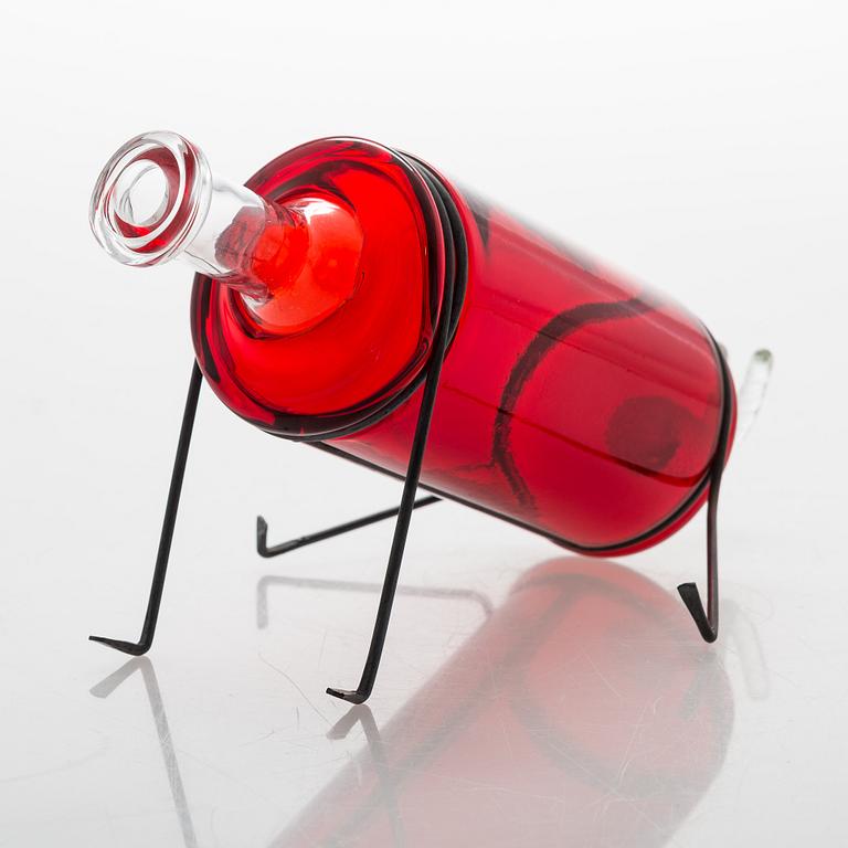 Markku Salo, glass sculpture, year dog, signed Markku Salo, Nuutajärvi 2014, numbered 89/100.