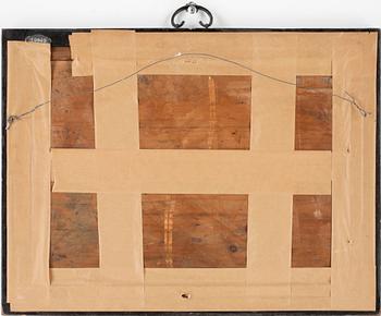 GLASMÅLNING, Kina, sannolikt 1900-tal.