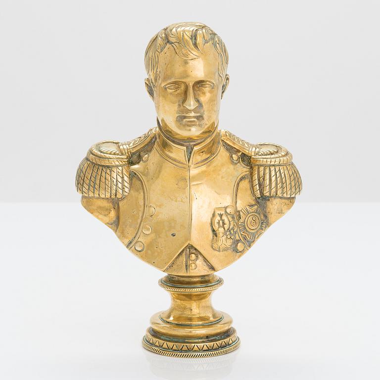 Skulptur, mässing, 1800-talets slut.