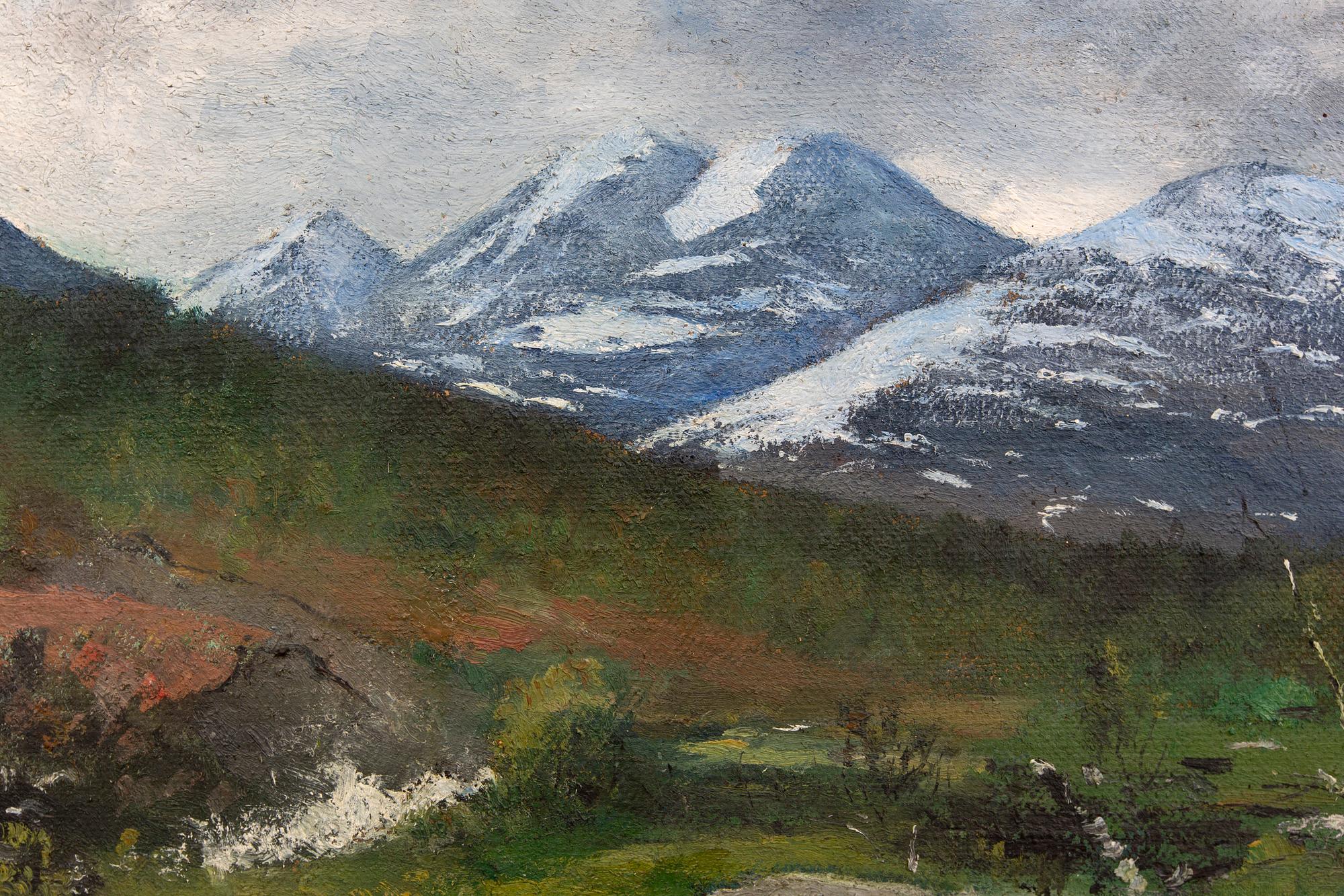 Olof Hermelin, oil on canvas signed and dated 1909.