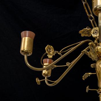 Taklampa, 1900-talets första hälft.