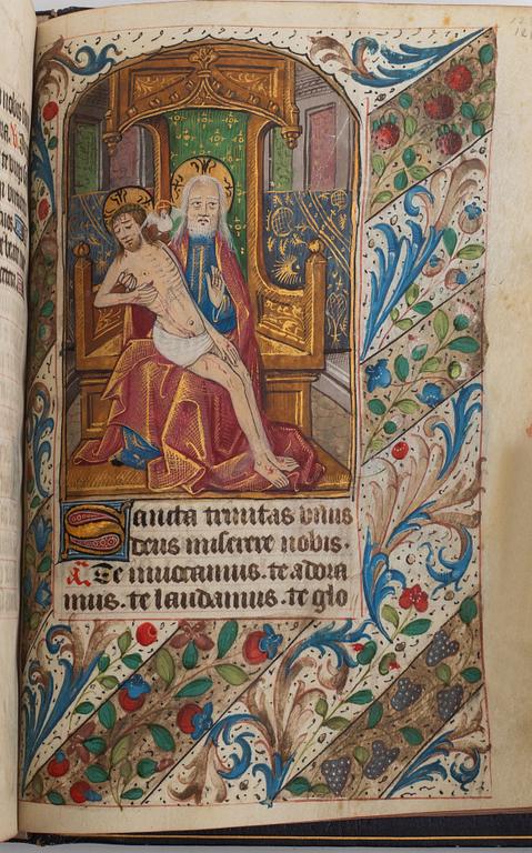 Book of Hours, in Latin and French, illuminated manuscript on vellum
[France (probably Rouen), c. 1470].