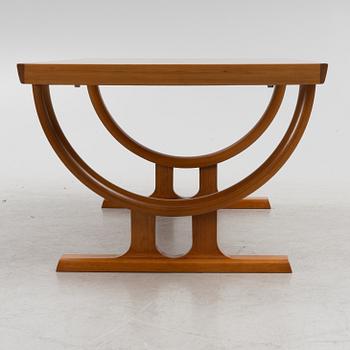 A teak coffee table, second half of the 20th century.