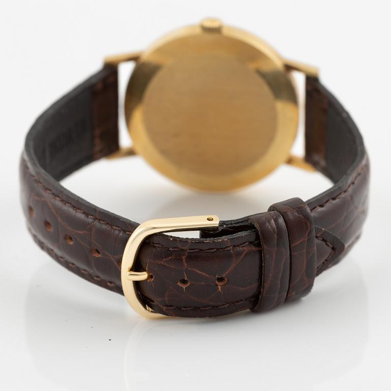 Zenith, wristwatch, 18K gold, 34 mm.