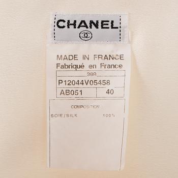 CHANEL, Three Vintage Silk Blouses.