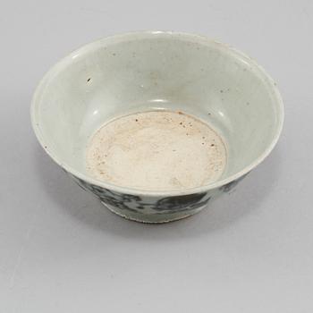 SKÅL, porslin, Kina, Ming (1368-1644).