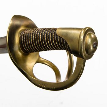 A French cavalry sabre, early 19th Century.