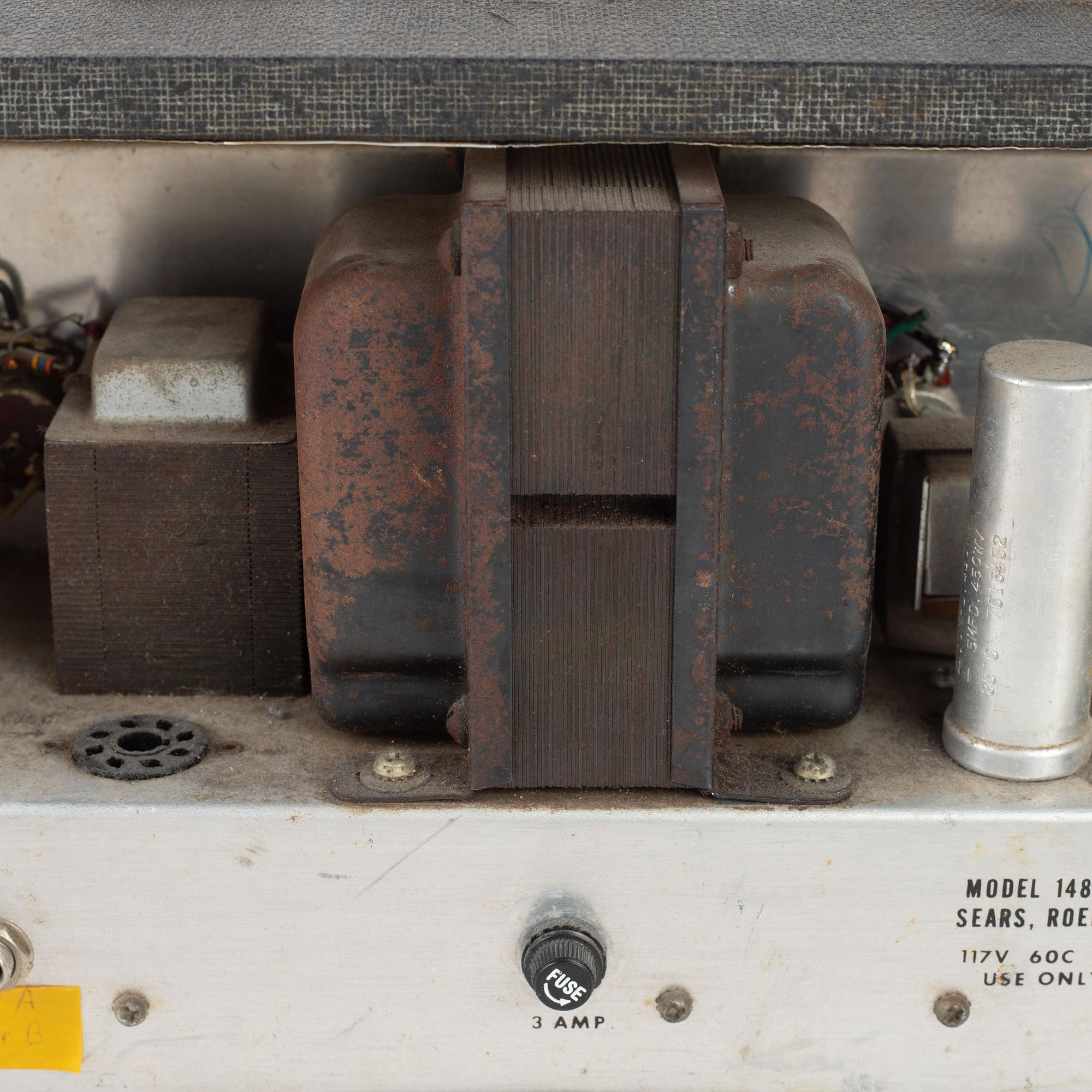 Sears, Silvertone, guitar amplifier, model 1495, USA 1960s.