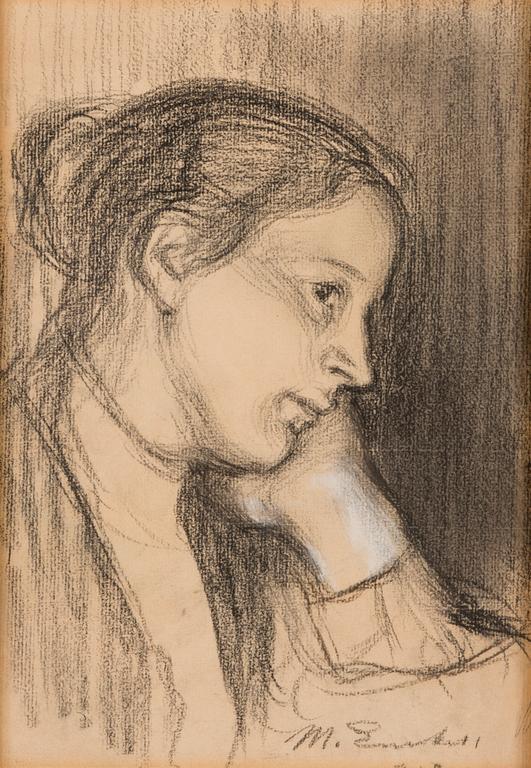 Magnus Enckell, PORTRAIT OF ANNA HOLMLUND.