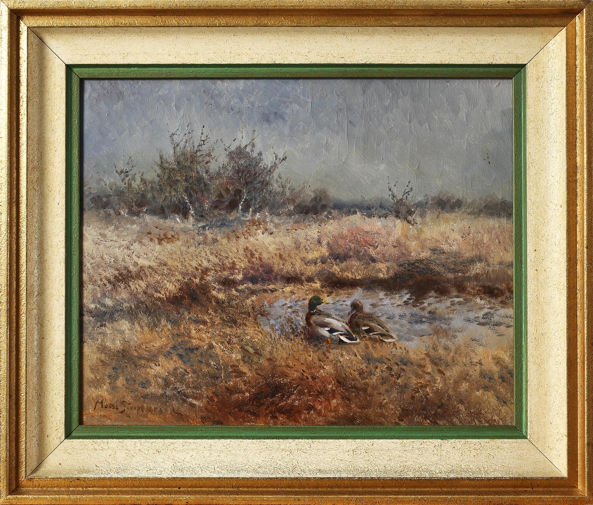 MOSSE STOOPENDAAL, olja på duk, sign.