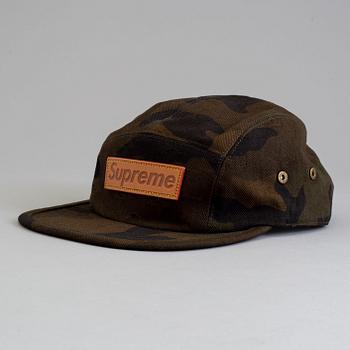 A Camp Cap by Louis Vuitton + Supreme.