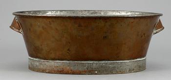 BALJOR, 2 st, koppar, 1800/1900-tal.