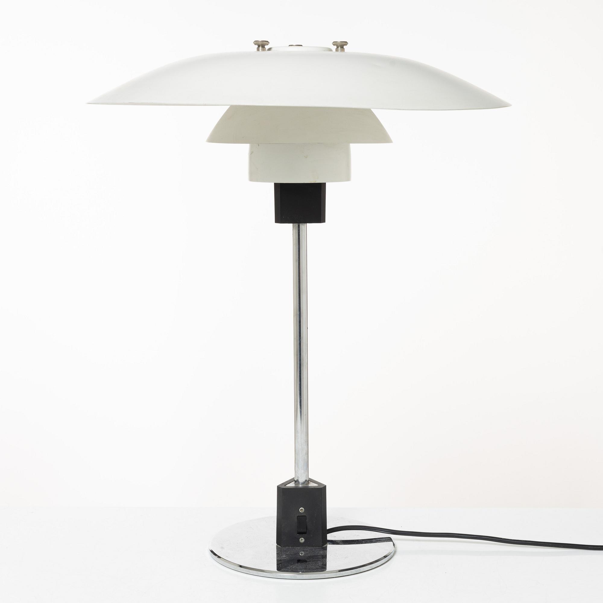 Poul Henningsen, bordslampa, "PH-4/3", Louis Poulsen, Danmark,