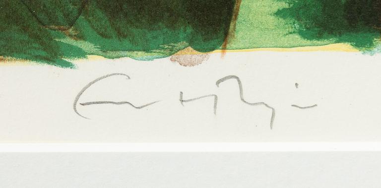 Ernst Billgren, "Tjuv vid rött rum" from "Tjyvar".