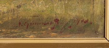 Per Gummeson, Skåne summer landscape.