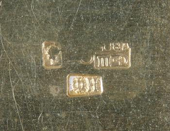 DOSA, silver, Ryssland. Otydliga årstämplar. 145 gram.