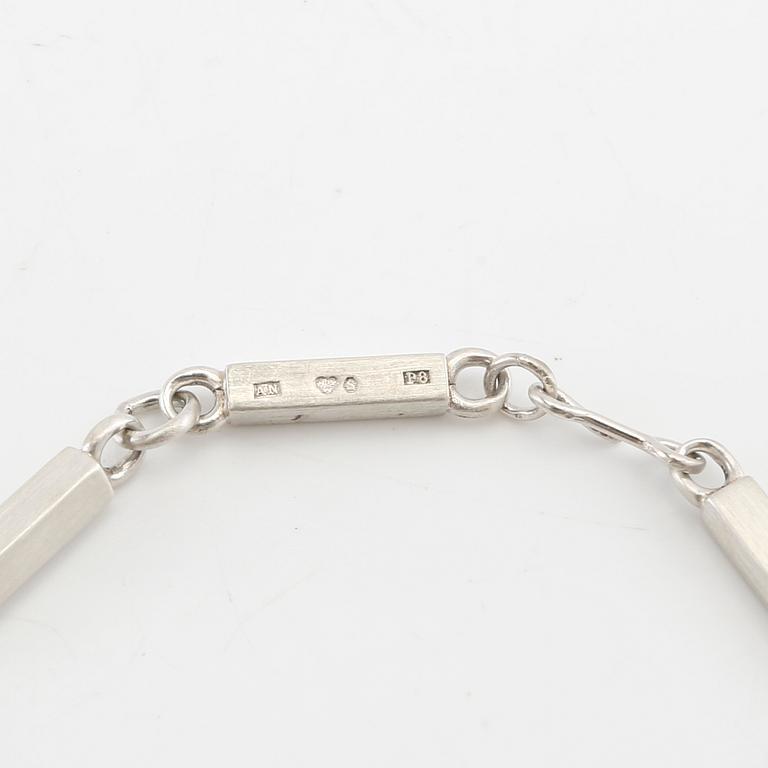 Wiwen Nilsson, silver link bracelet, Lund 1941.