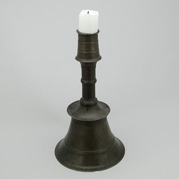LJUSSTAKE, brons, 1400/1500-tals typ, mellanöstern, troligen Ottomansk.