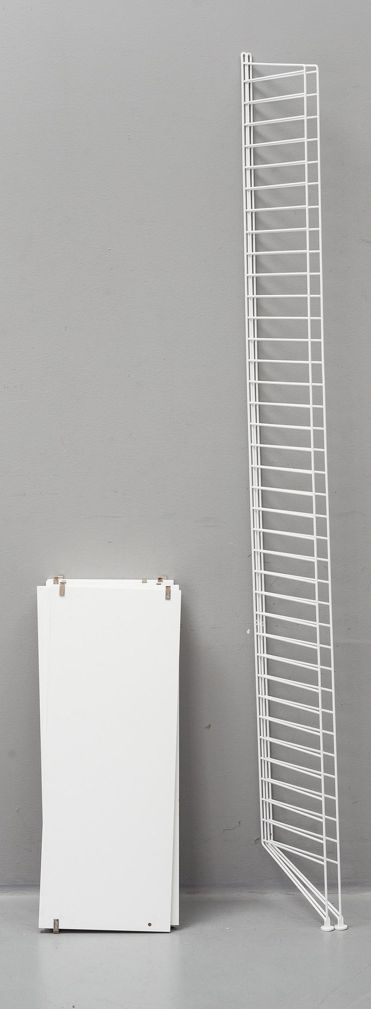 A 21st Century 'String' book shelf by Strinning.