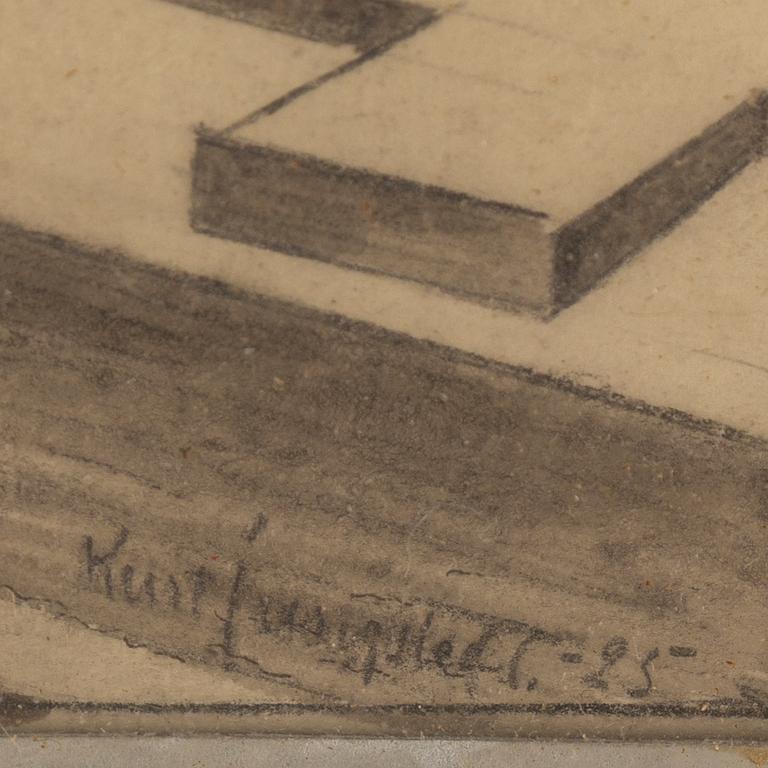 KURT JUNGSTEDT, watercolours, 4, signed one dated 1925.
