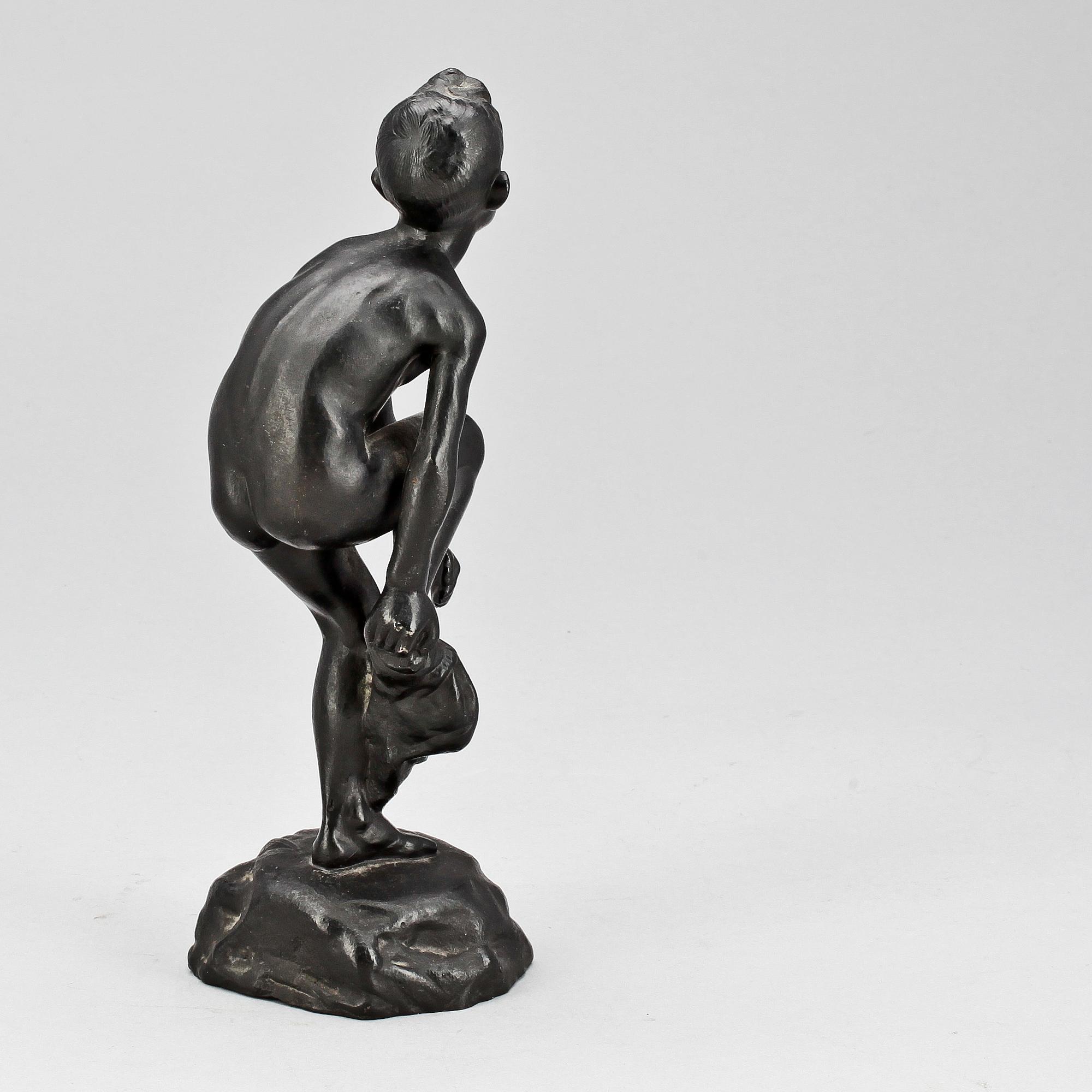 SKULPTUR, gjutjärn, troligen sovjetryska stämplar och 1900-talets första hälft.