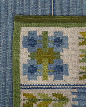 MATTA, rölakan, Berit Woelfer, omkring 1900-talets mitt, signerad BW, 208x135 cm.