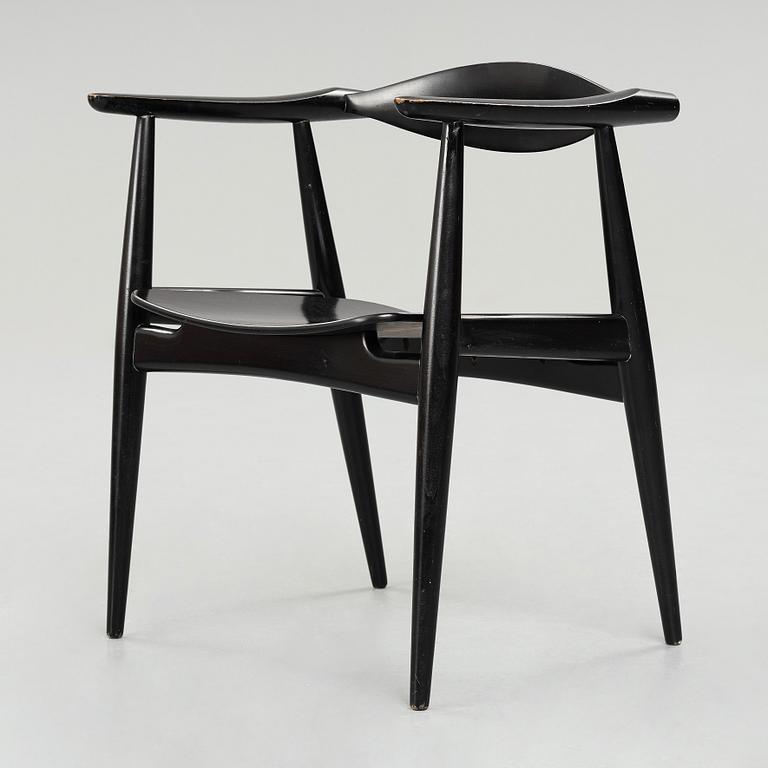 HANS J WEGNER, a "CH35", chair for Carl Hansen & Søn, Denmark, 1950-60's.