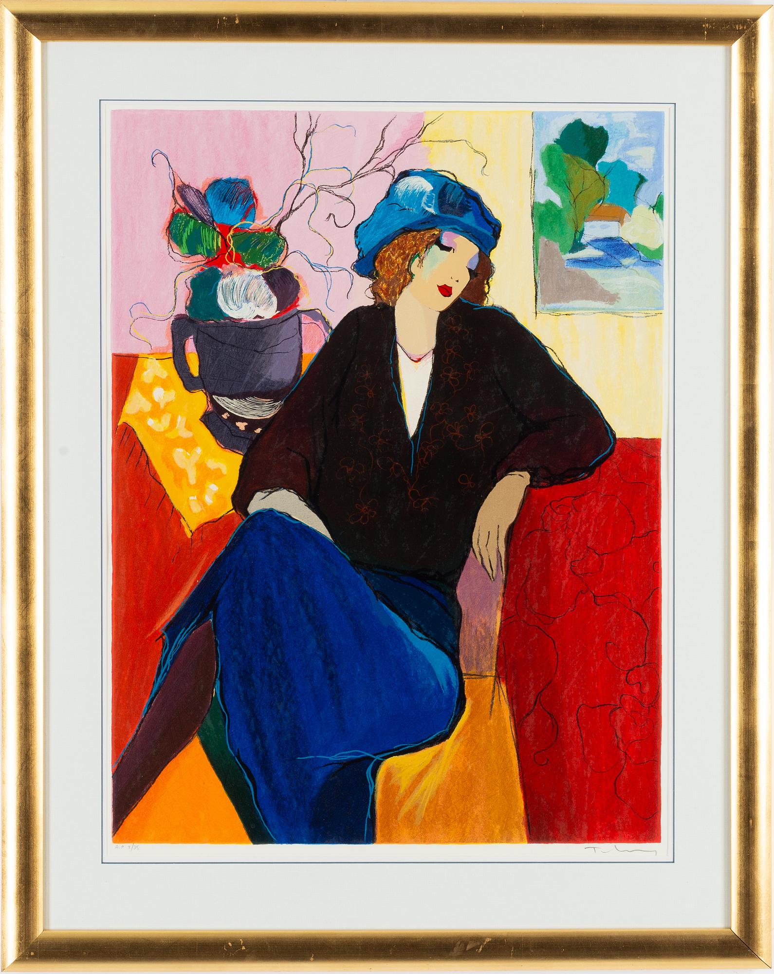 ISAAC TARKAY, lithograph in colours, signed AP 2/35.