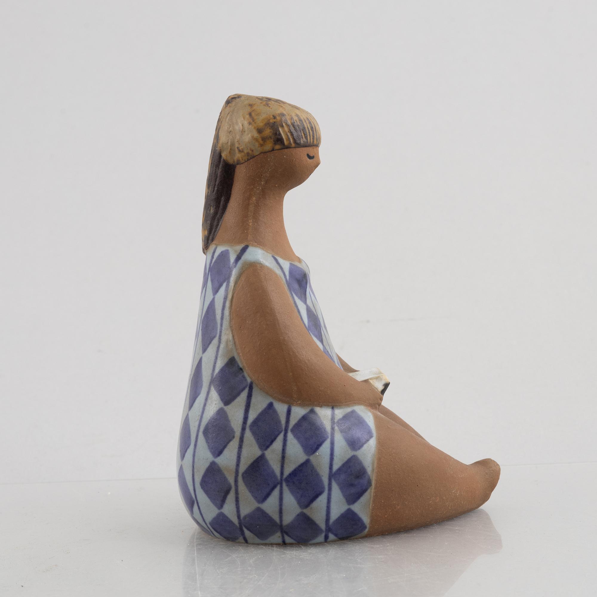 Lisa Larson, figurin, stengods, Gustavsberg.