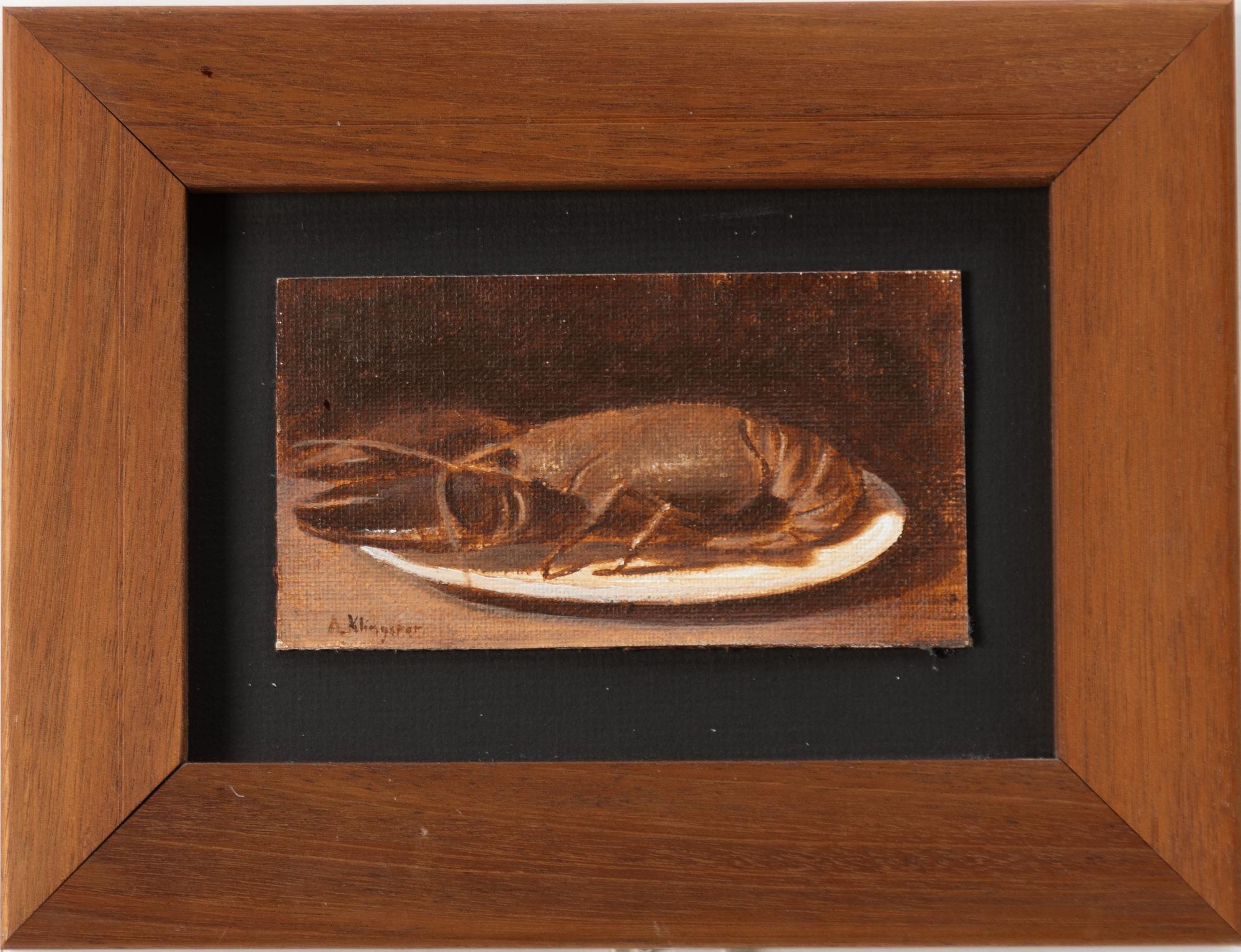 Alexander Klingspor, "Studie av hummer".