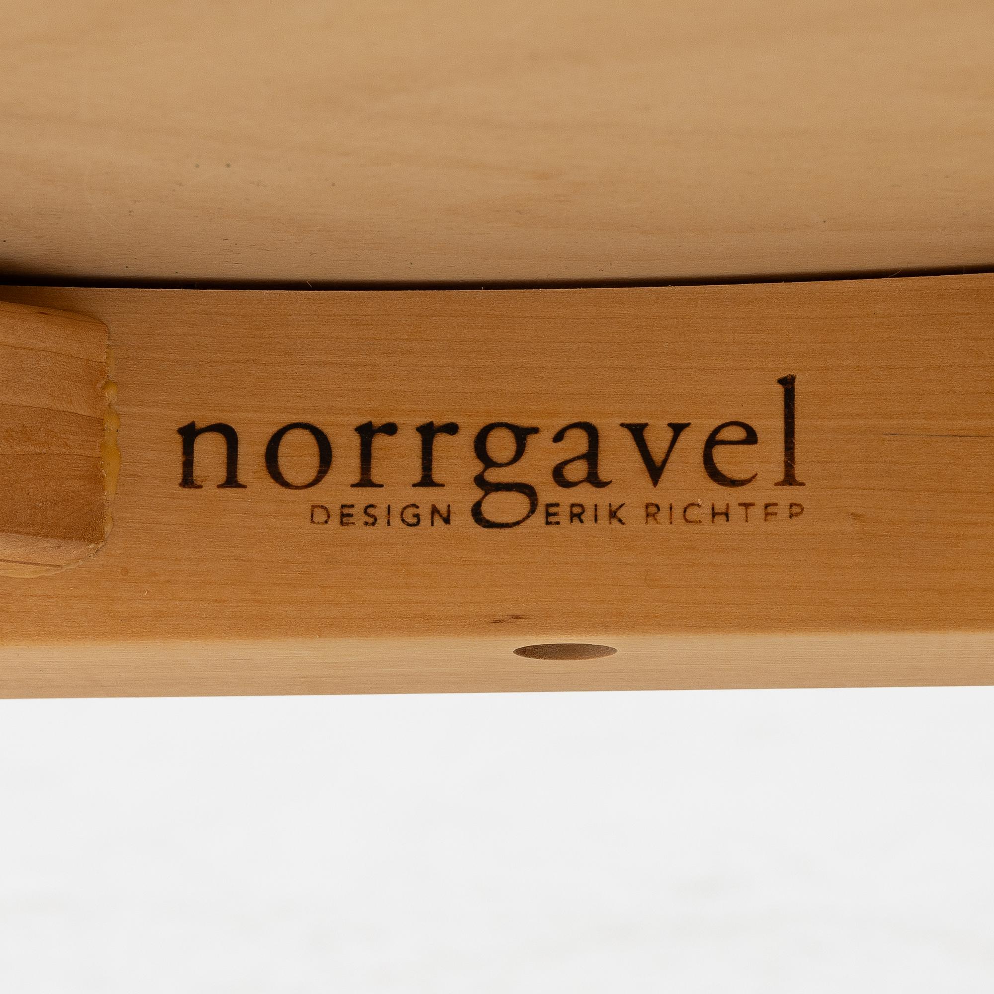 Nirvan Richter, a pair of chairs, Norrgavel.