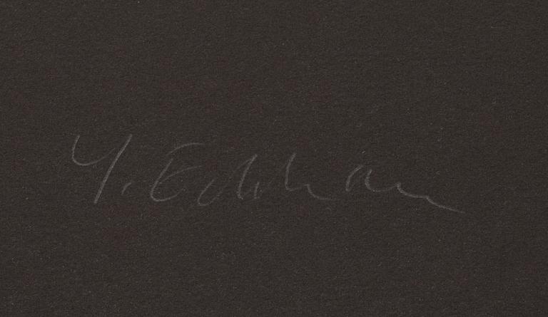 YRJÖ EDELMANN, färglitografi, signerad och numrerad 98/199.