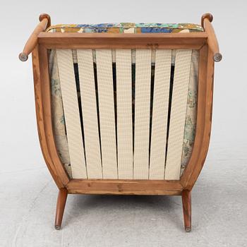 Kerstin Hörlin-Holmquist, armchairs, a pair, "Skrindan", OPE-Möbler, second half of the 20th century.