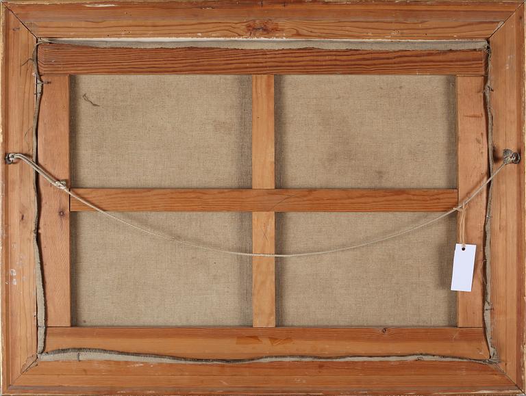 oil on canvas, signed.