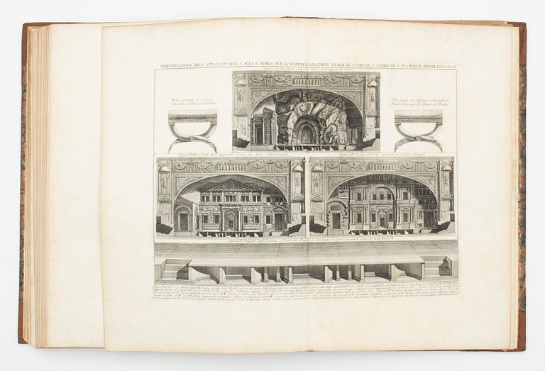 Three works by father and son Piranesi: Campus Martius, Paestum & Herculaneum.