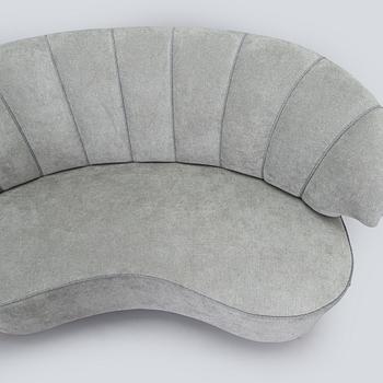 A mid-20th century sofa.