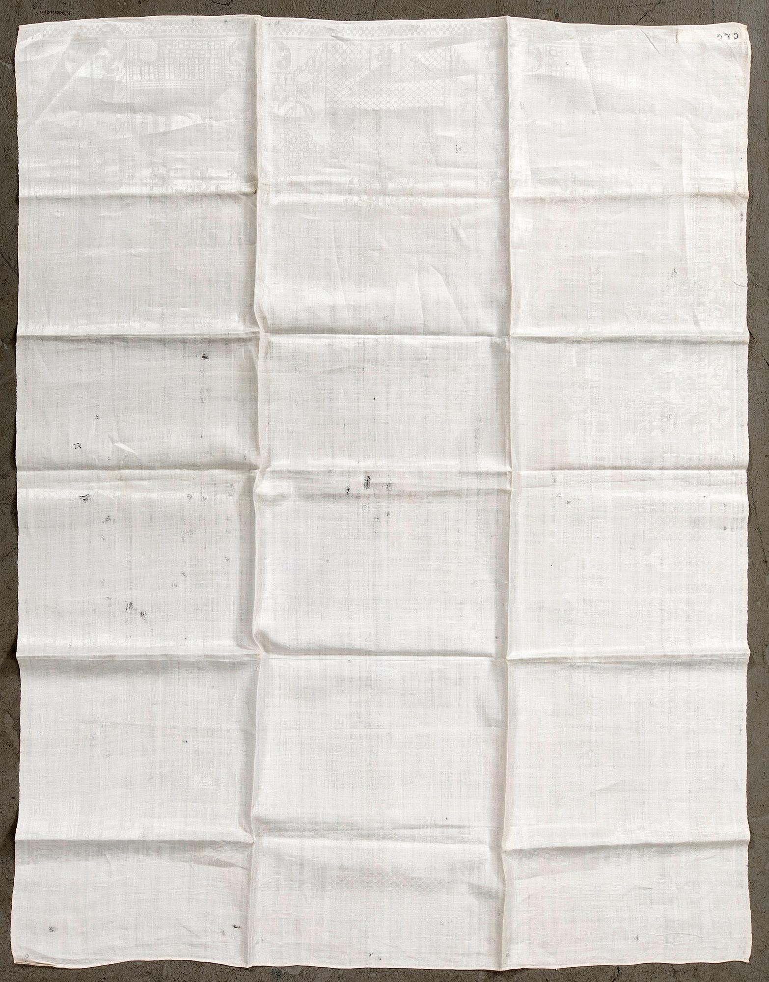 Damask napkin, first half of the 19th century.