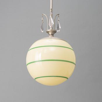 Cebe, a ceiling lamp, model '76814', Svalöv, 1930s.
