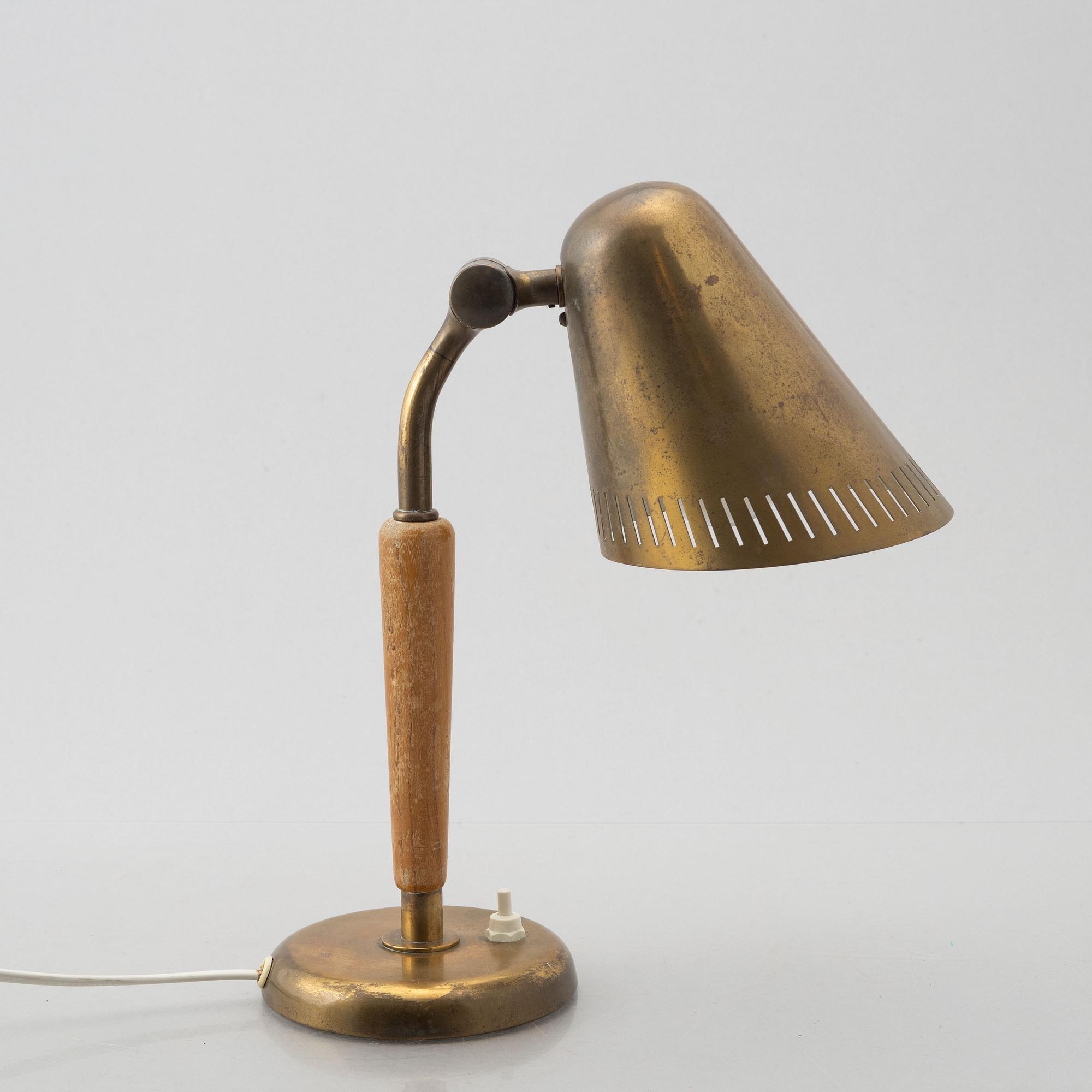 Harald Notini, bordslampa, "15365", Arvid Böhlmarks Lampfabrik, 1940-tal.