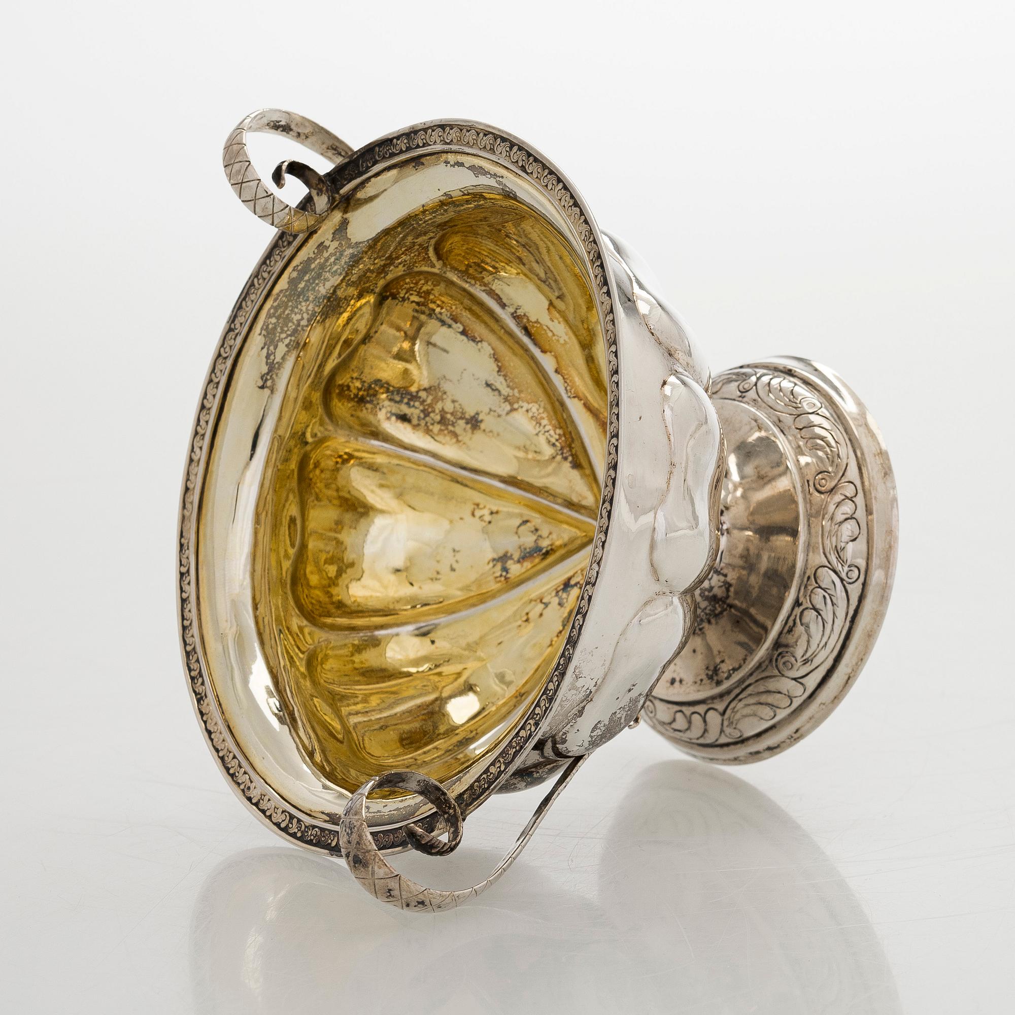 Adolf Gustaf Granbom, bonbonnière, silver, Borgå, Finland 1851-1858.