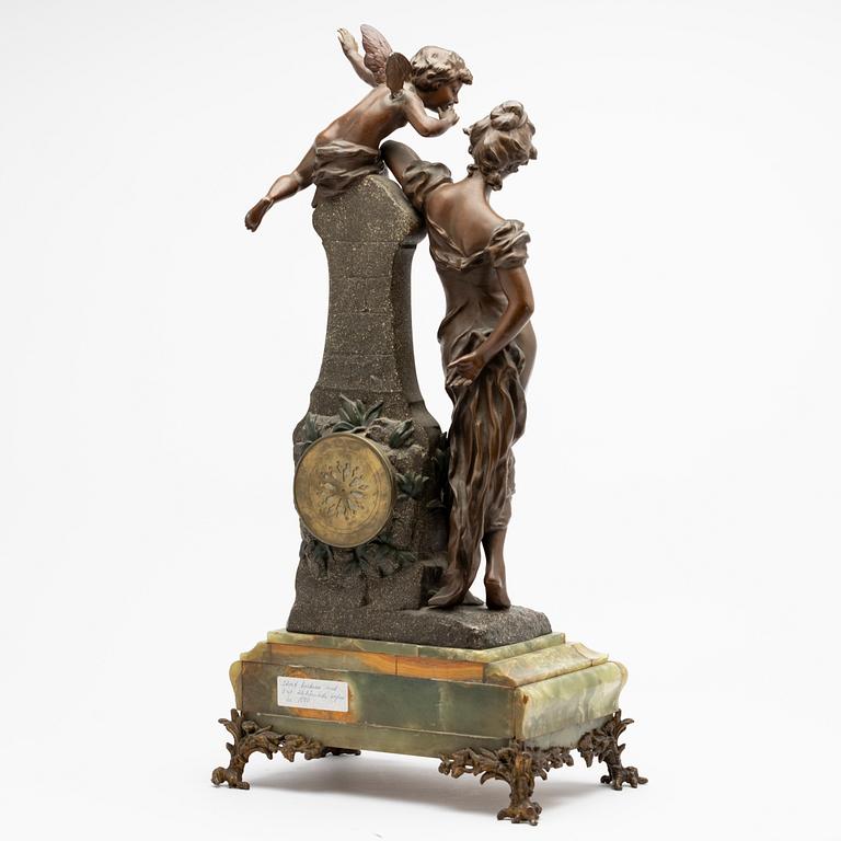 Table garniture, 3 pieces, Rotterdam, second half of the 19th century.